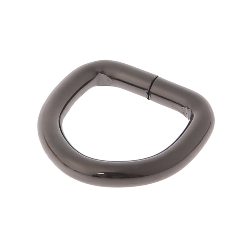 Set 10 khóa kim loại 2cm hình chữ D cho dây đeo túi xách