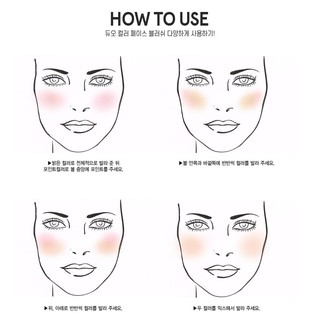 PHẤN MÁ 3CE DUO COLOR FACE BLUSH HAI MÀU