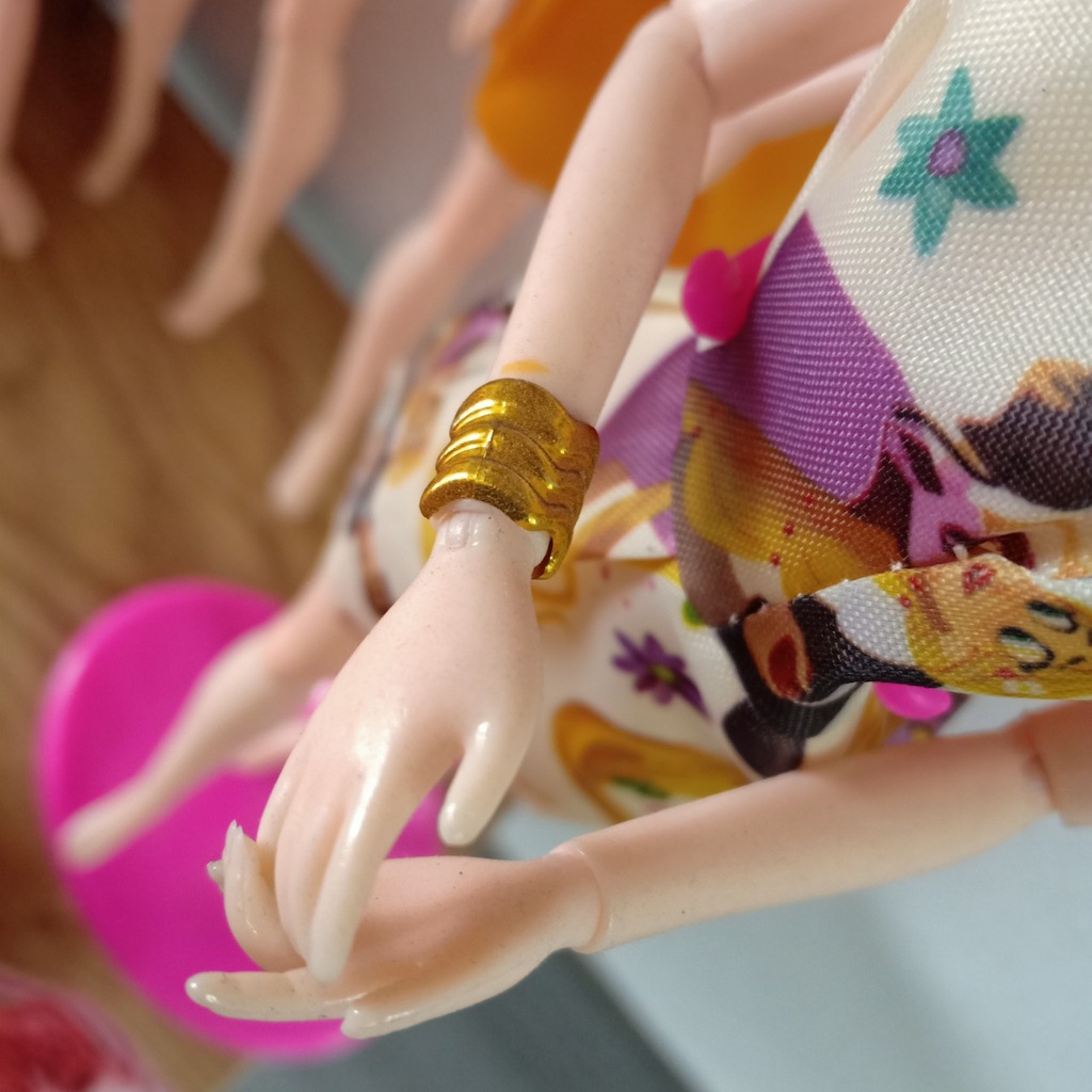 Phụ Kiện Thời Trang Búp bê Barbie Cao 30cm -Trang Sức vòng cổ,vòng tay,vương miện,bông tai,kẹp tóc,kính mắt