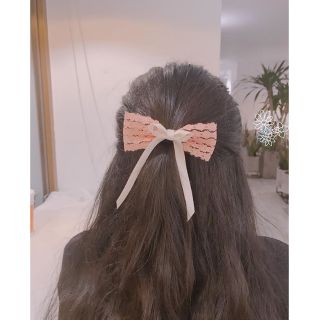 Cột tóc kẹp tóc nơ ren