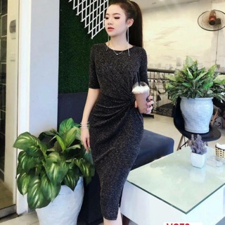 Váy nhũ ôm body