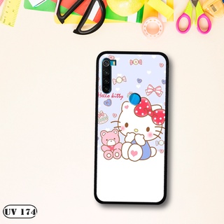 Ốp lưng  Xiaomi Redmi Note 8 - Lưng nhám viền dẻo in 2D