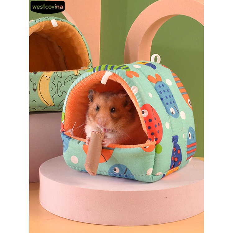 Tổ Ngủ Giữ Ấm Dễ Vệ Sinh Cho Hamster / Sóc / Thú Cưng