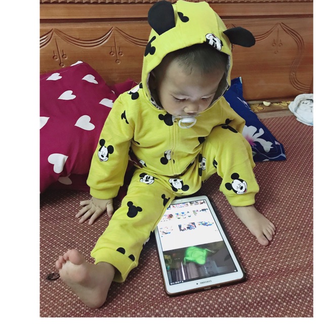 Bộ nỉ mickey hm