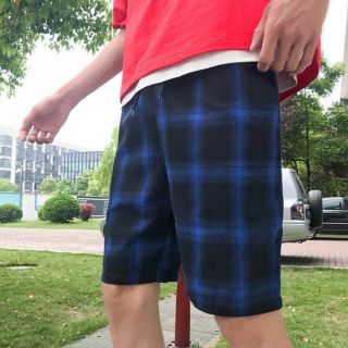 Quần short quần lửng caro