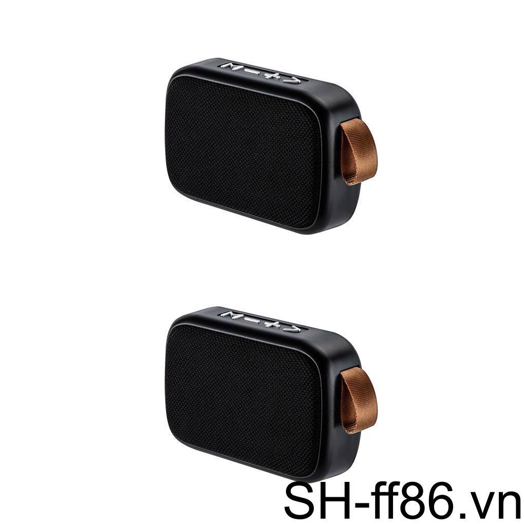 2 Loa Bluetooth Không Dây Hỗ Trợ FM
