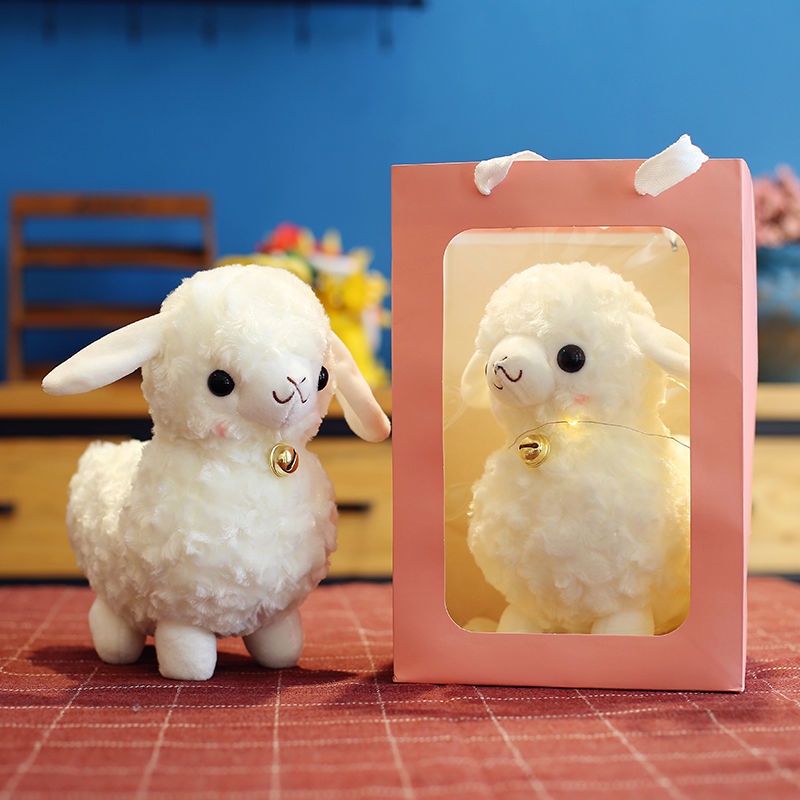 Thú Nhồi Bông Hình Lạc Đà Alpaca Siêu Dễ Thương 24CM