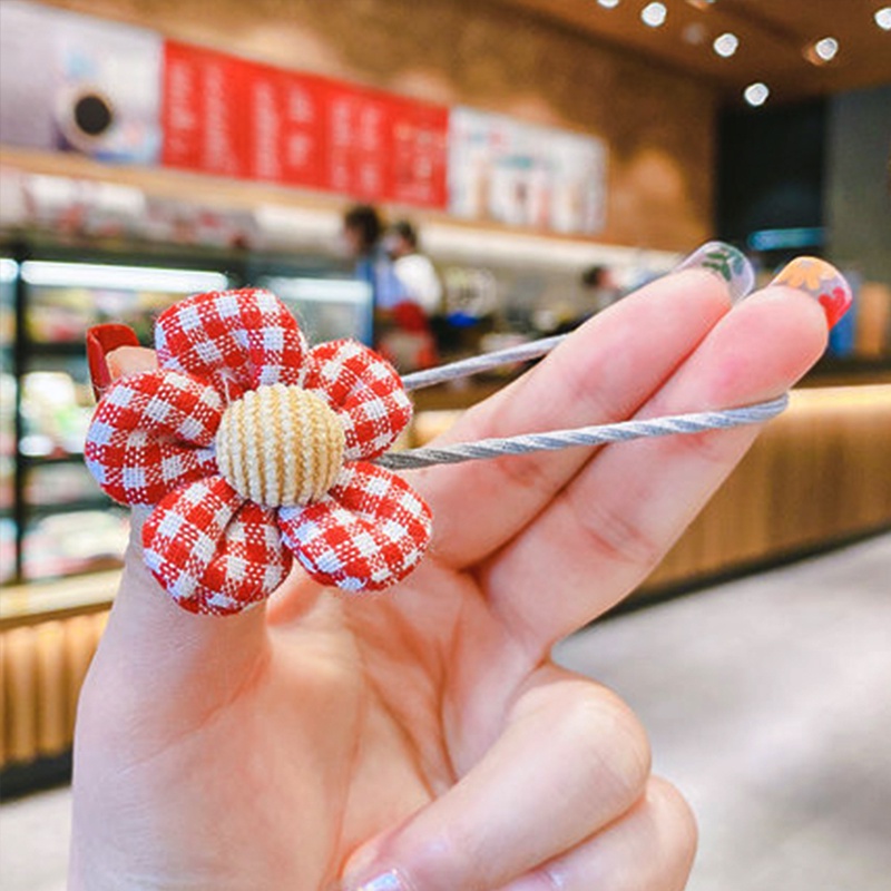 Dây Buộc Tóc Co Giãn Đính Hoa Nhiều Màu Sắc Cho Bé Gái dreamdiary