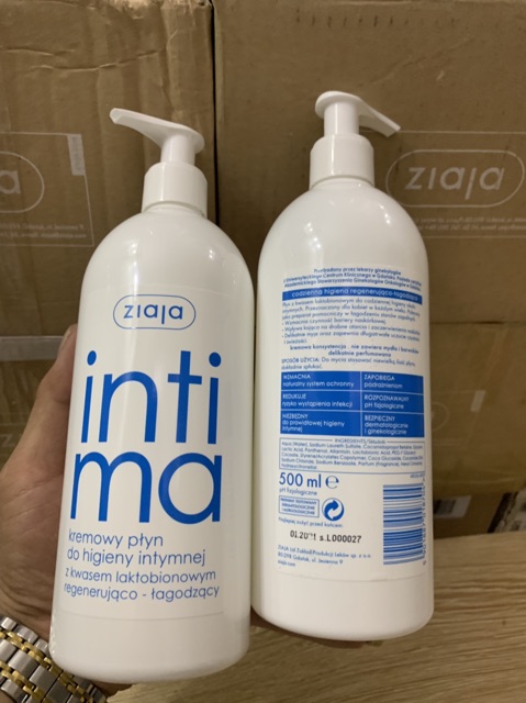 Dung Dịch Vệ Sinh Ziaja Intima 500ml