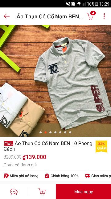 Video thật - Áo Thun Có Cổ Nam BEN 10 Phong Cách vnxk | BigBuy360 - bigbuy360.vn
