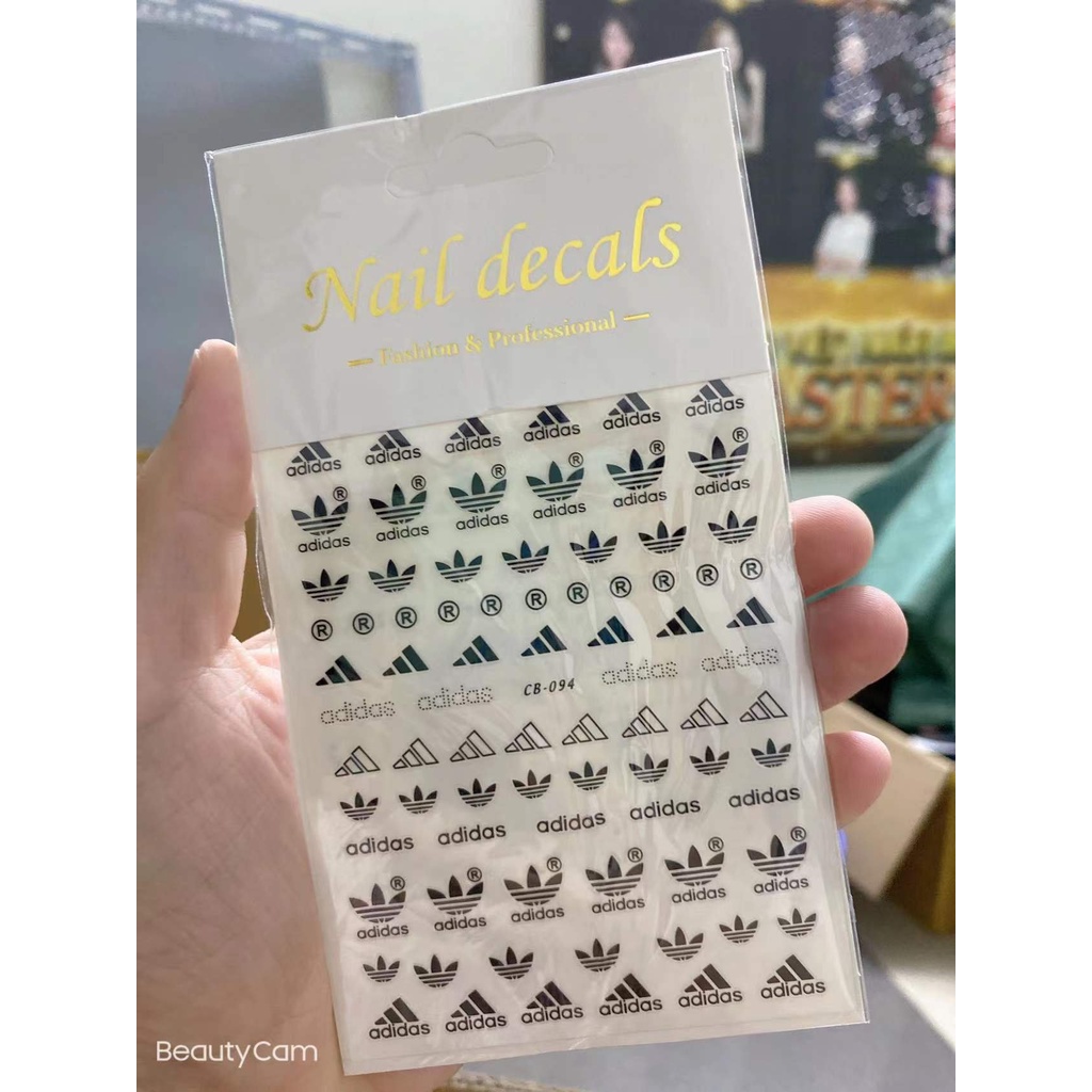 sticker nail trang trí móng cb094