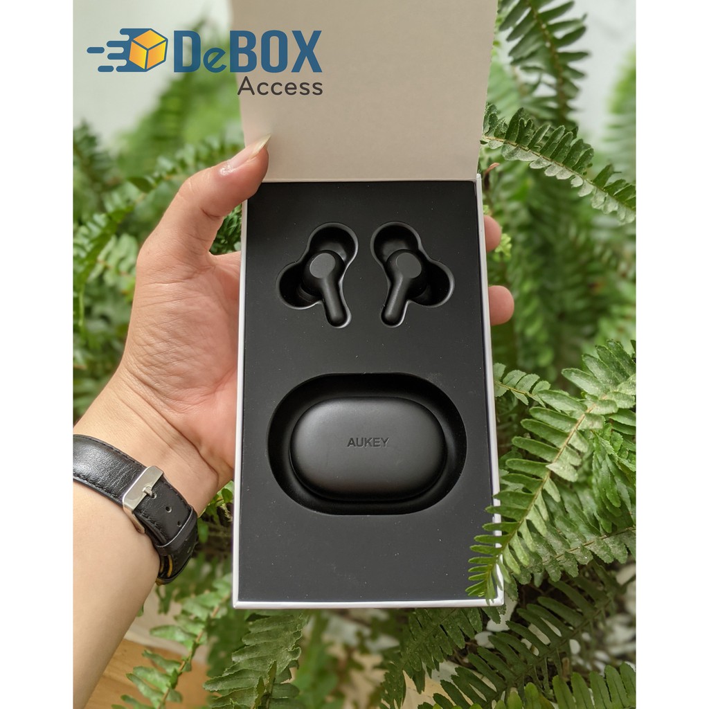 Tai Nghe True Wireless AUKEY EP-T25, BT 5.0, Pin Lên Tới 25H, Cảm Ứng, Chống Nước IPX5, Nghe Độc Lập 2 Tai - BH 24T | BigBuy360 - bigbuy360.vn