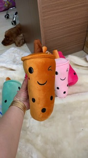 GẤU BÔNG LY TRÀ SỮA SIZE 20cm
