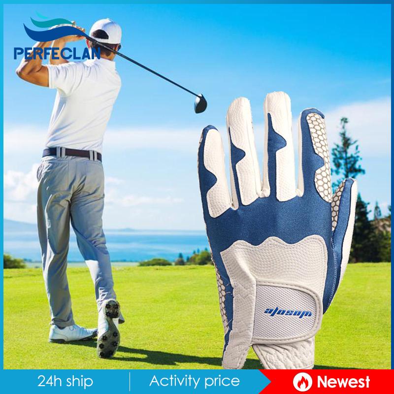 Găng Tay Đánh Golf Bằng Sợi Tổng Hợp Thoáng Khí Thoải Mái Có Thể Giặt Sạch Cho Nam