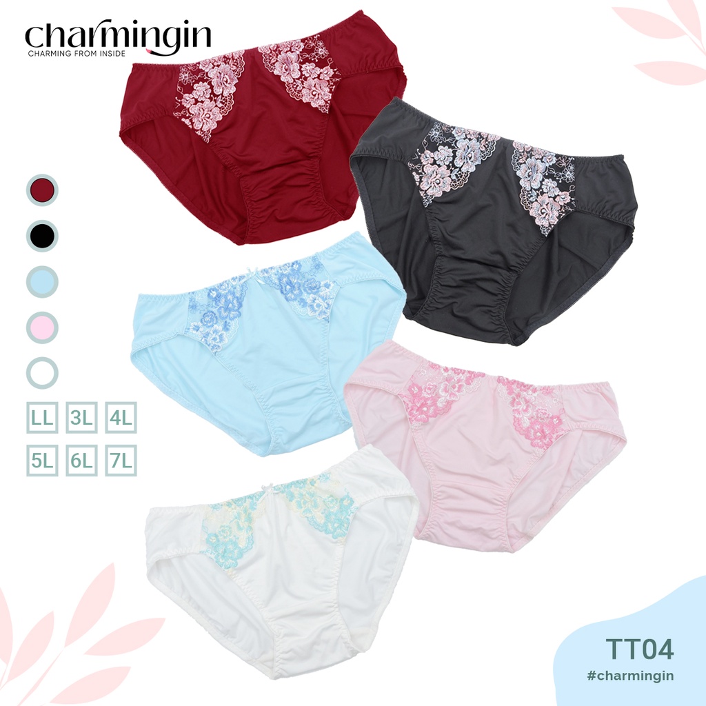 Quần lót ren thun 4 chiều mềm mịn cao cấp lưng bản to size lớn LL, 3L, 4L, 5L, 6L, 7L - QLTT0004