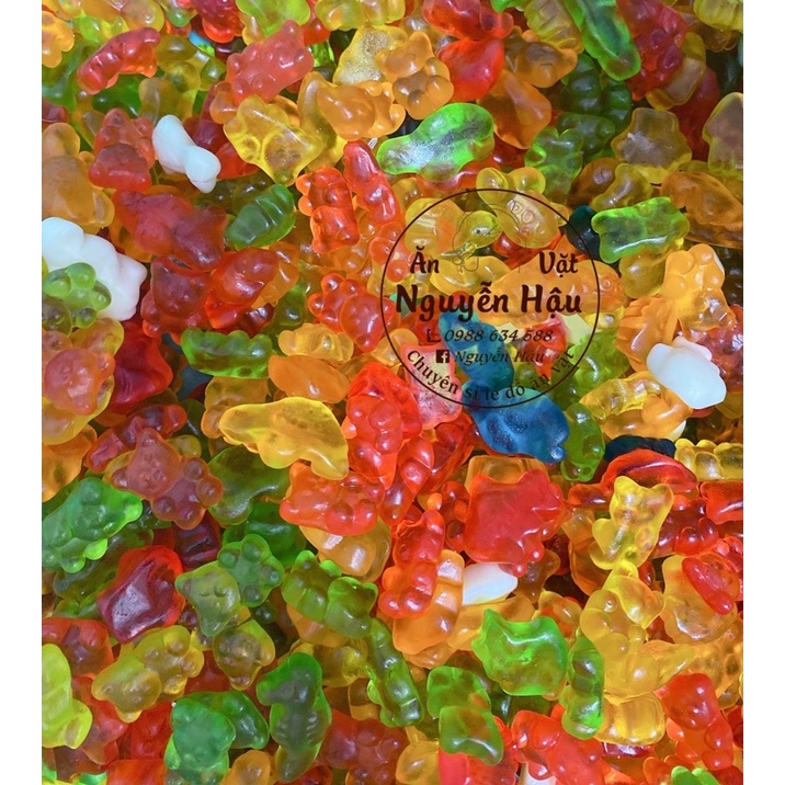 500GR KẸO DẺO CHIPCHIP TRÁI CÂY MIX HÌNH TUỔI THƠ