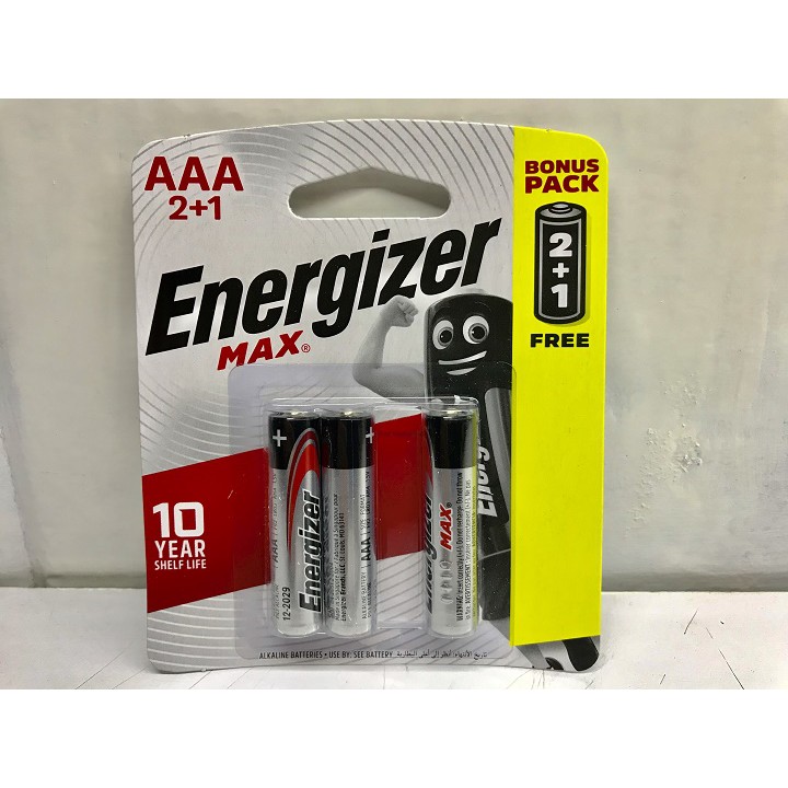 Pin AAA Energizer Chính Hãng 1 Vỉ 3 Viên - Pin Energizer