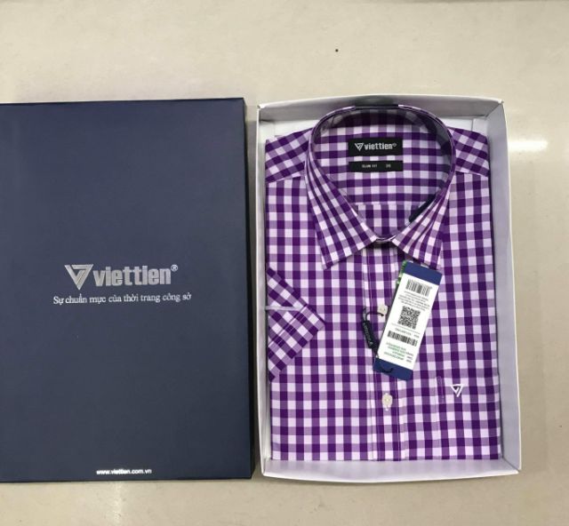 Sơmi việt tiến ngắn tay sale 30% ( nhiều màu ) còn 280k | BigBuy360 - bigbuy360.vn