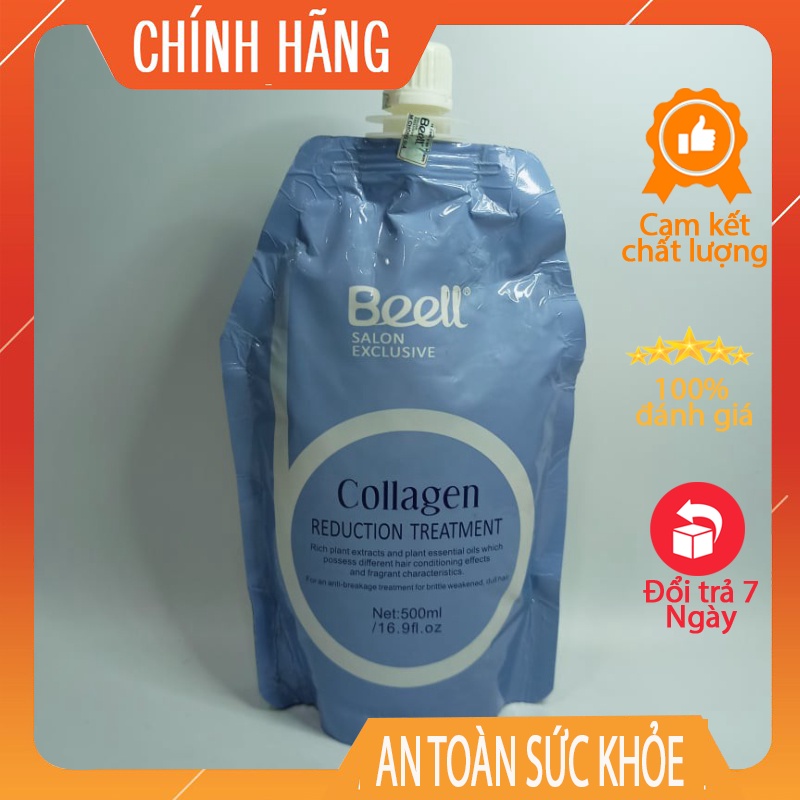Hấp collagen Beel xanh (Tóc Nát) 500ml