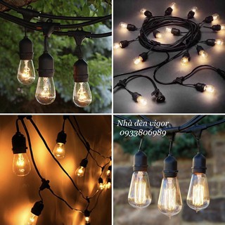 Dây Đèn Chống Nước 5 Mét 10 Đui (HÀNG ĐẸP)