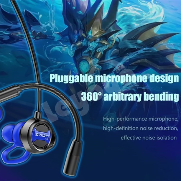 Tai nghe chơi game chụp tai Leyoya T90 chống ồn có mic dành cho game thủ PUBG Xiaomi Huawei Oppo Vivo
