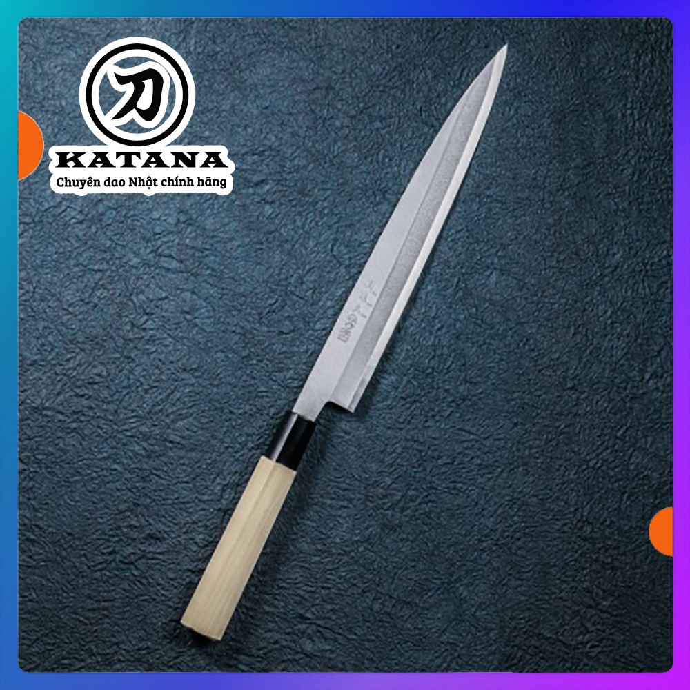 Dao bếp Nhật cao cấp KAI Ginju Sashimi - Dao thái Sashimi AK5209 (240mm) by Katana