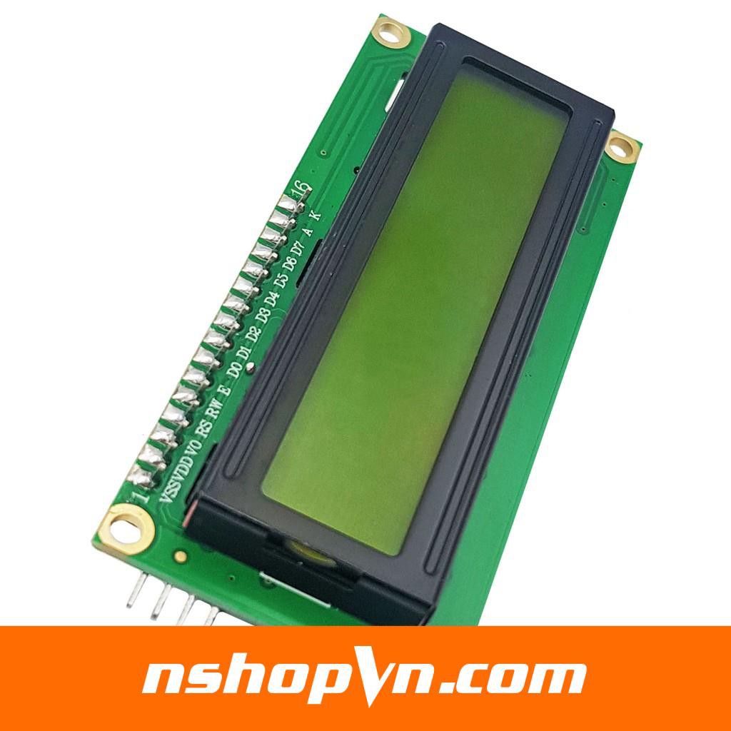 LCD Màn hình LCD 1602 kèm module I2C màu xanh lá | xanh dương