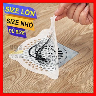 Combo 30 Tấm Lót Dán Chặn Rác,Miếng Dán chặn rác,ngăn tóc cống thoát nước nhà tắm