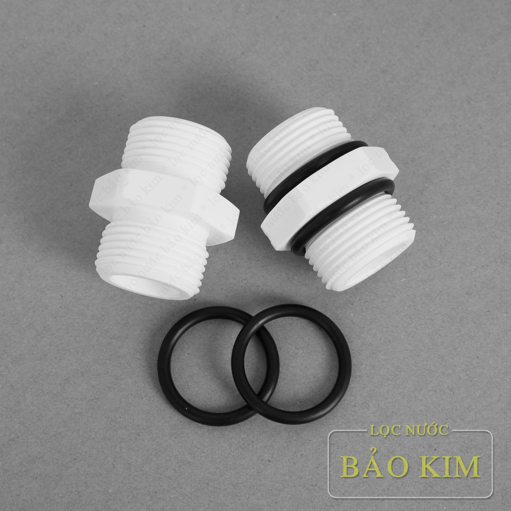 Nối thẳng các loại ren 13mm , 21mm, 34mm  kèm gioăng