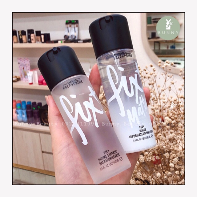 Xịt makeup MAC Prep Prime Fix+ Setting Spray (đủ bill)