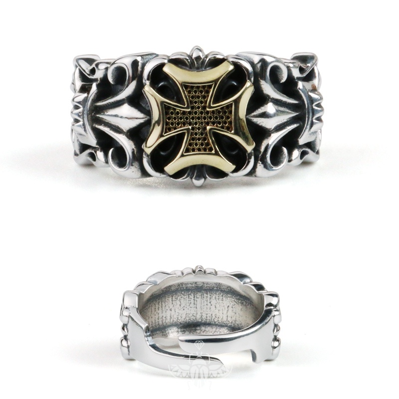 Nhẫn Đeo Tay Hình Thánh Giá Có Thể Điều Chỉnh Được