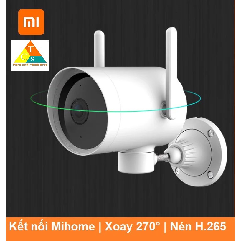 Camera ngoài trời Xiaomi IMILAB xoay 270 độ EC3 2K quốc tế 360° Xiaomi