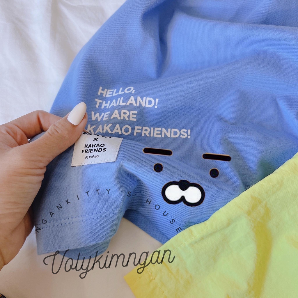 Áo Kakao summer KF-0058 xanh TL