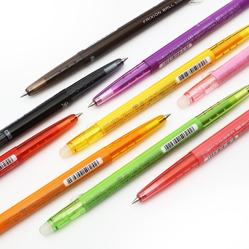 Bút bi bấm tẩy xoá được Frixion Pilot