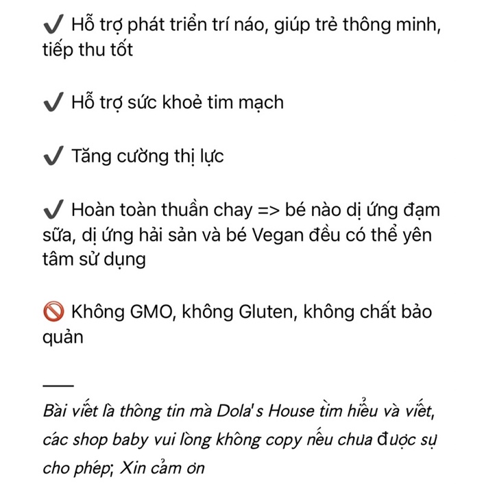 VITAMIN DHA HÃNG LIVEWISE 30ML