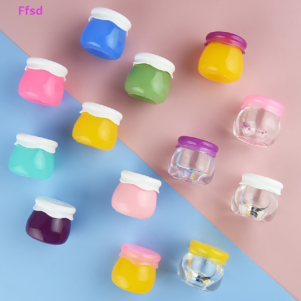 {Ffsd} 1Pc Cosmetic Jar Small Empty Cosmetic Refillable Bottles Plastic Eyeshadow Makeu *Hot Sale