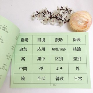 Sách - Thẻ học Từ vựng Mimikara N2
