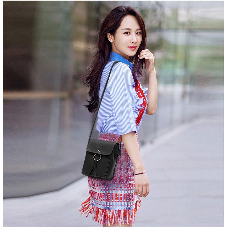 Túi đeo chéo, đeo vai kiểu thắt nút thời trang Korea CT002 | WebRaoVat - webraovat.net.vn