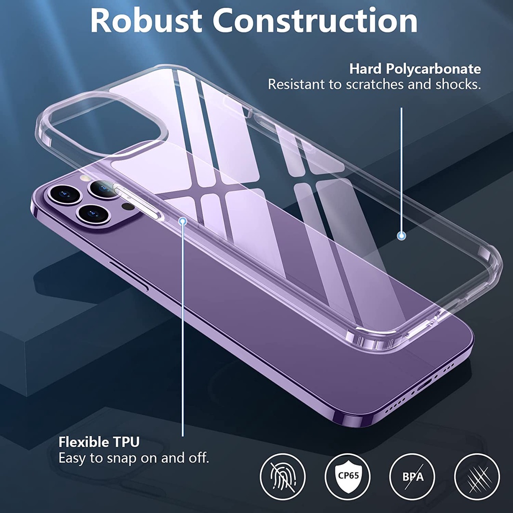 Ốp Điện Thoại Silicon Mềm Trong Suốt Cho iPhone 14 13 12 11 Pro Max 13 mini X XS Max 7 8 6 6s Plus SE 2020