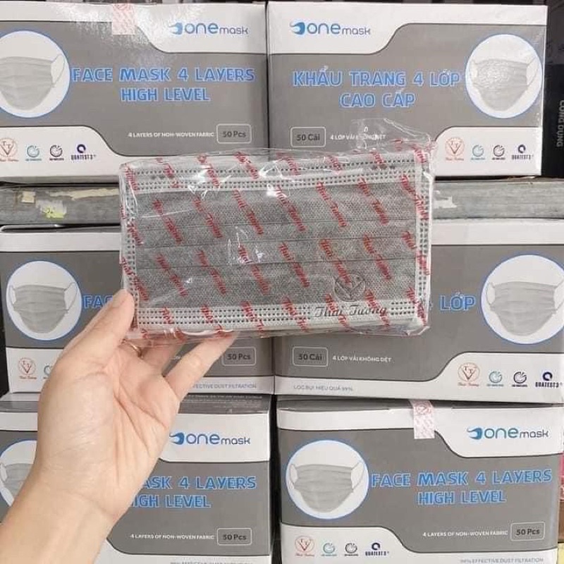 Khẩu trang y tế thái tường 4 lớp