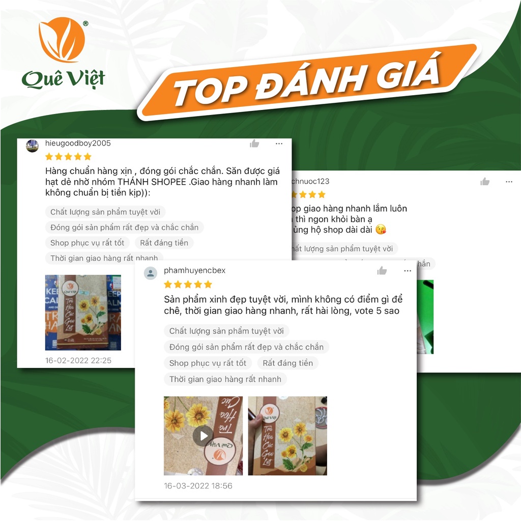 Trà hoa cúc gạo lứt Quê Việt Gói 30G thanh nhiệt, ngủ ngon, điều hoà huyết áp