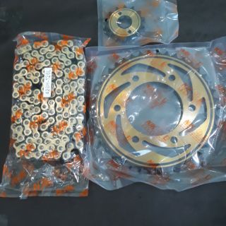Nhông sên vàng ex150 NJK