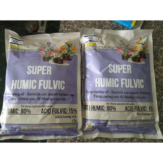 Thuốc Kích Thích Ra Rễ SUPER HUMIC FULVIC nhập khẩu từ ISRAEL 1kg