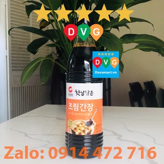 Nước Tương Xì Dầu Chuyên Dùng Cho Các Món Kho Rim Chung Jung One Hàn Quốc ( Chai 500ml)