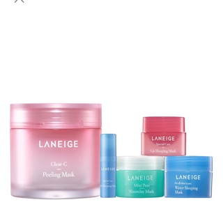 Bộ sản phẩm Combo Top 5 Mặt Nạ Yêu Thích Laneige Mask Collection