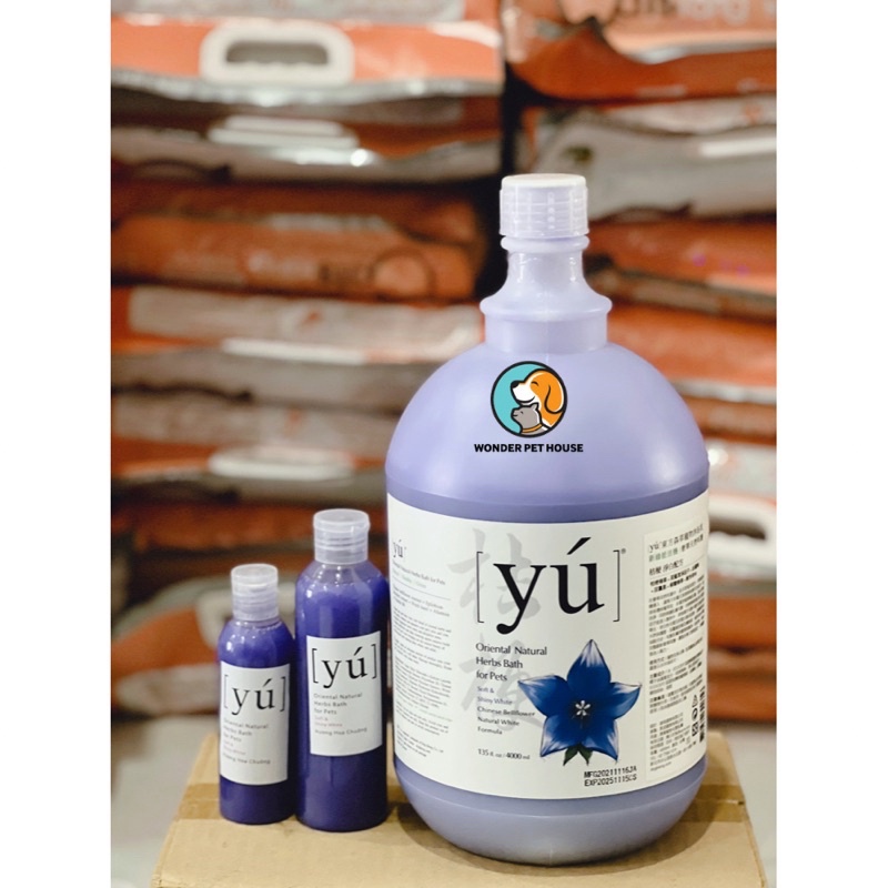 Sữa tắm Yú YU siêu thơm, siêu mượt lông cho chó mèo