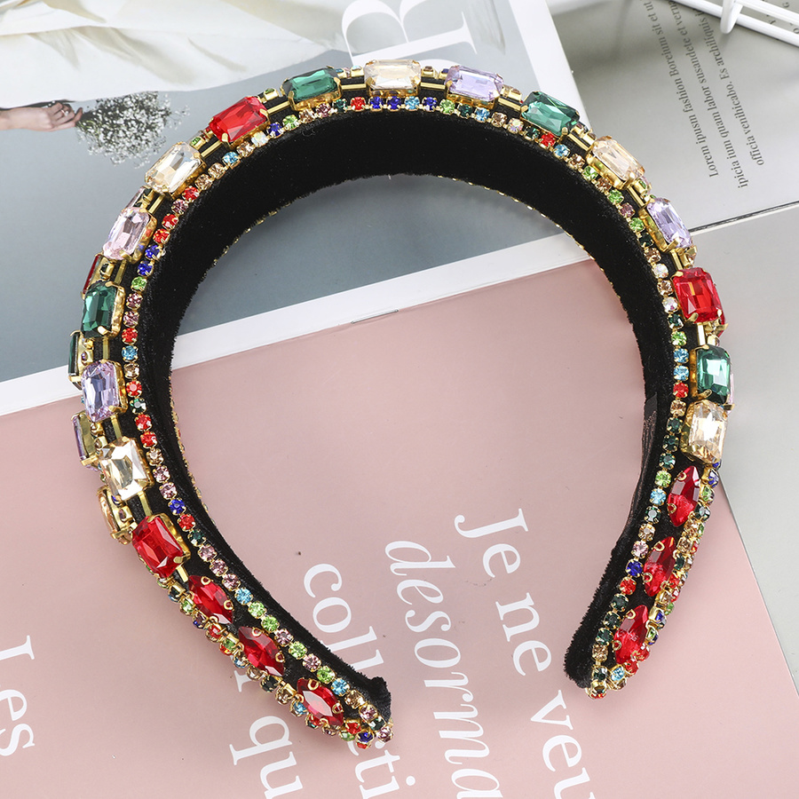 Băng Đô Cài Tóc Đính Đá Lấp Lánh Cho Nữ