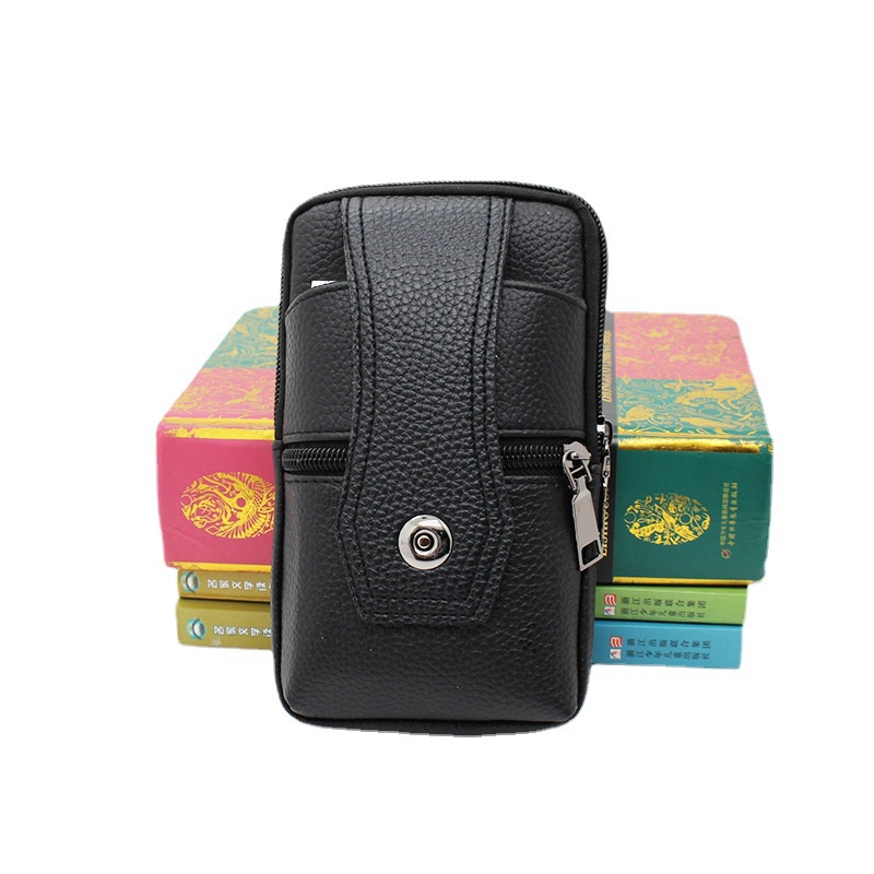 Túi Da Pu Đeo Hông Đựng Điện Thoại Đa Năng Tiện Dụng