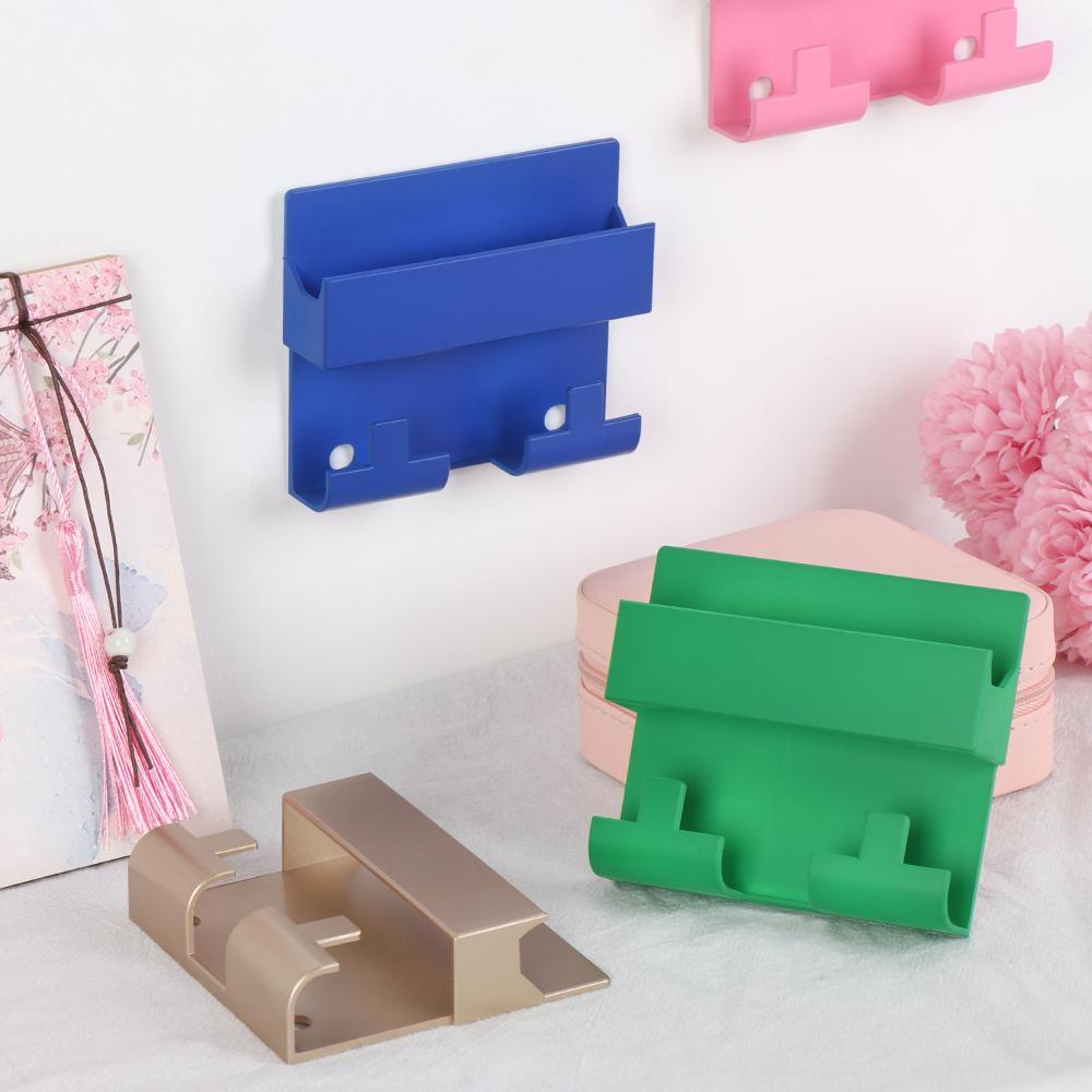 MYRONGVN Giá Đỡ Điện Thoại Dán Tường Nhiều Màu Sắc