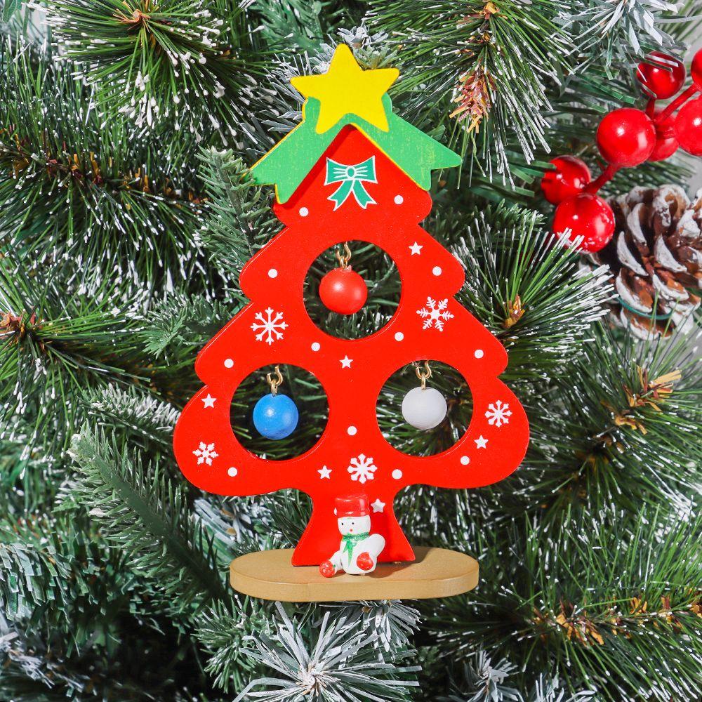 Cây Thông Giáng Sinh Mini DIY Dùng Để Trang Trí Nhà